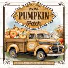 Welcome to the Pumpkin Patch Art Print