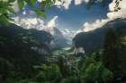 Majestic View III Art Print