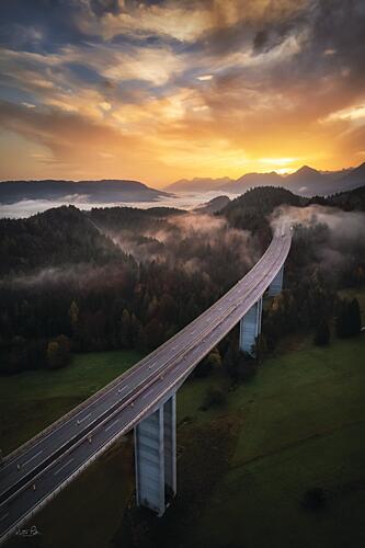 Road to the Sun Art Print