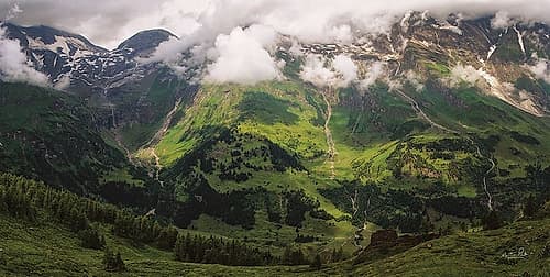 Austrian Alps Landscape Print