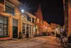 Nighttime City Street 2 Art Print