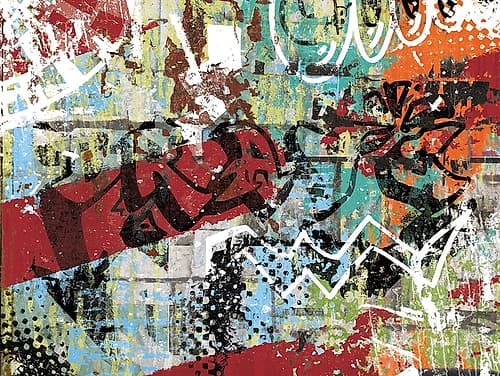 Graffiti Art I Abstract Art Print