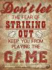 Striking Out Art Print