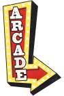 Arcade Marquee Art Print
