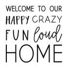 Happy Home Art Print
