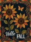 Hello Fall Sunflowers Art Print