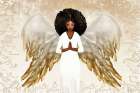 Praying Angel Art Print