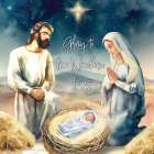 Glory to the Newborn King Art Print