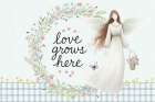 Love Grows Here Angel Art Print