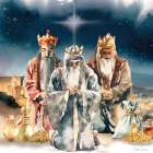 Three Wise Men Art Print
