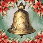 Old World Christmas Bell Art Print