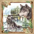 Wolf in the Wild Art Print