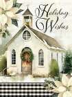 Holiday Wishes Church Art Print