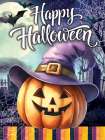 Happy Halloween Jack OLantern Art Print