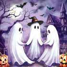 Ghost Trio Art Print