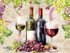 Wine Still Life II Art Print