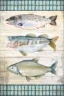Three Fish Art Print