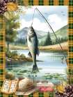 Woodland Retreat Fish I Art Print
