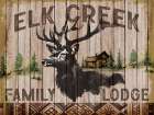 Elk Creek Family Lodge Art Print