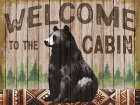 Welcome to the Cabin Art Print