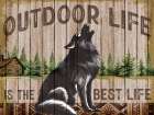 Outdoor Life is the Best Life Art Print