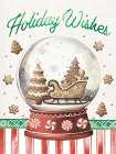 Holiday Wishes Snow Globe Art Print
