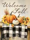 Welcome Fall Table Art Print