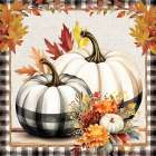 Fall Pumpkin Still Life Art Print