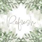 Refresh Greenery Art Print