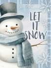 Let It Snow Art Print