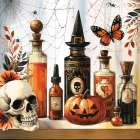 Halloween Potions I Art Print