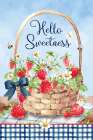 Hello Sweetness Strawberry Basket Art Print