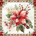 Christmas in Bloom II Art Print