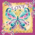 Love Butterfly Art Print