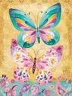 Paisley Butterfly Art Print
