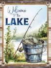 Welcome to the Lake Art Print