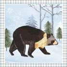 Winter Wonderland Bear Art Print