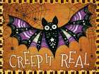 Creep It Real Bat Art Print