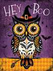 Hey Boo Owl Art Print