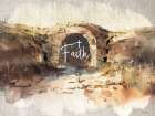 He is Risen Faith Tomb Art Print