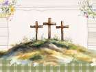 Cross Landscape Art Print