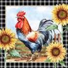 Sunflower Strut Art Print