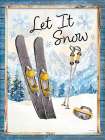 Let It Snow Art Print