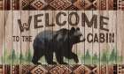 Welcome to the Cabin Art Print
