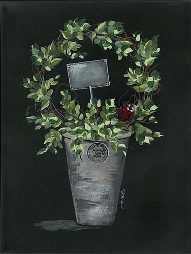 Good Luck Topiary Art Print