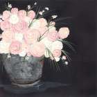 Ranunculus Spray Pink Art Print