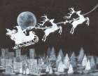 Santa Claus is Coming to Town Art Print