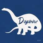 Discover Dinosaur Art Print