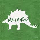 Wild And Free Dinosaur Art Print