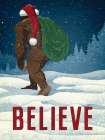 Believe Bigfoot Santa Art Print